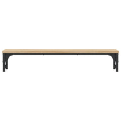 vidaXL Monitor Stand Sonoma Oak 85x23x15.5 cm Engineered Wood 4