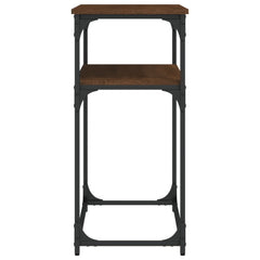 vidaXL Console Table Brown Oak 100x35.5x75 cm Engineered Wood 5