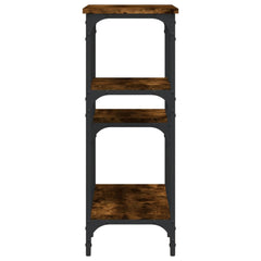 vidaXL Console Table Smoked Oak 80x29x75 cm Engineered Wood 5