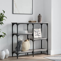 vidaXL Console Table Grey Sonoma 80x29x75 cm Engineered Wood 1