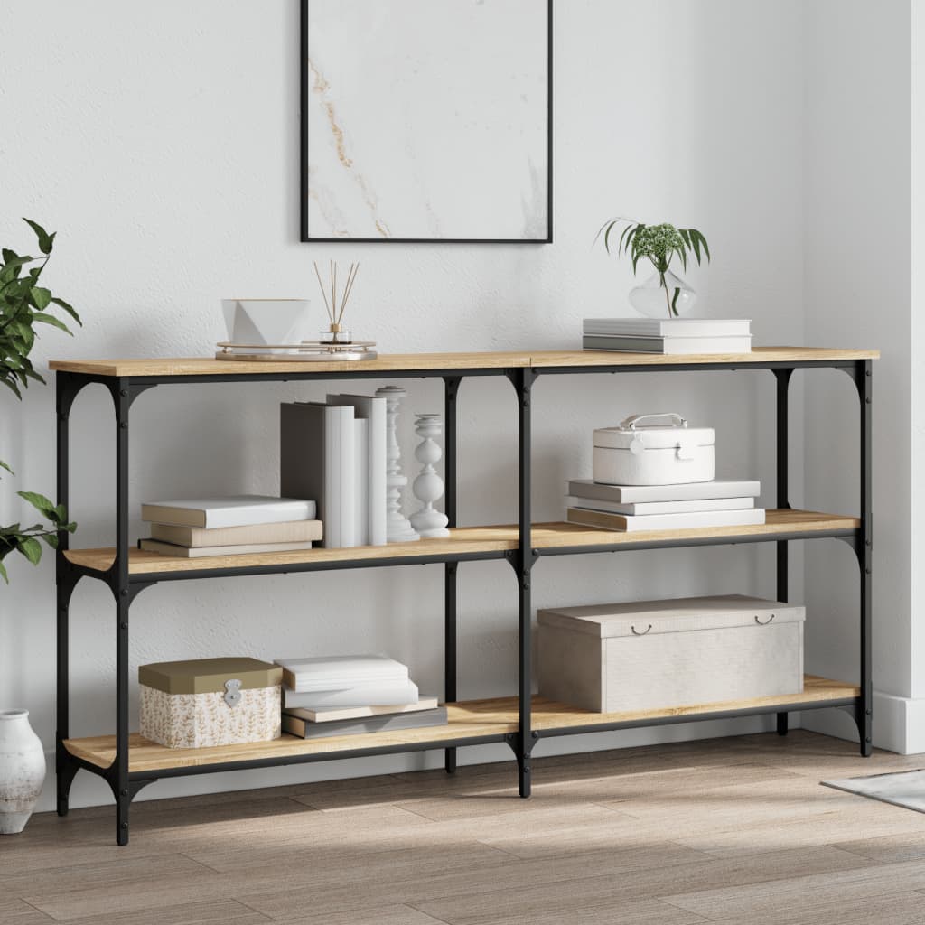 vidaXL Console Table 100x29x75 cm Engineered Wood