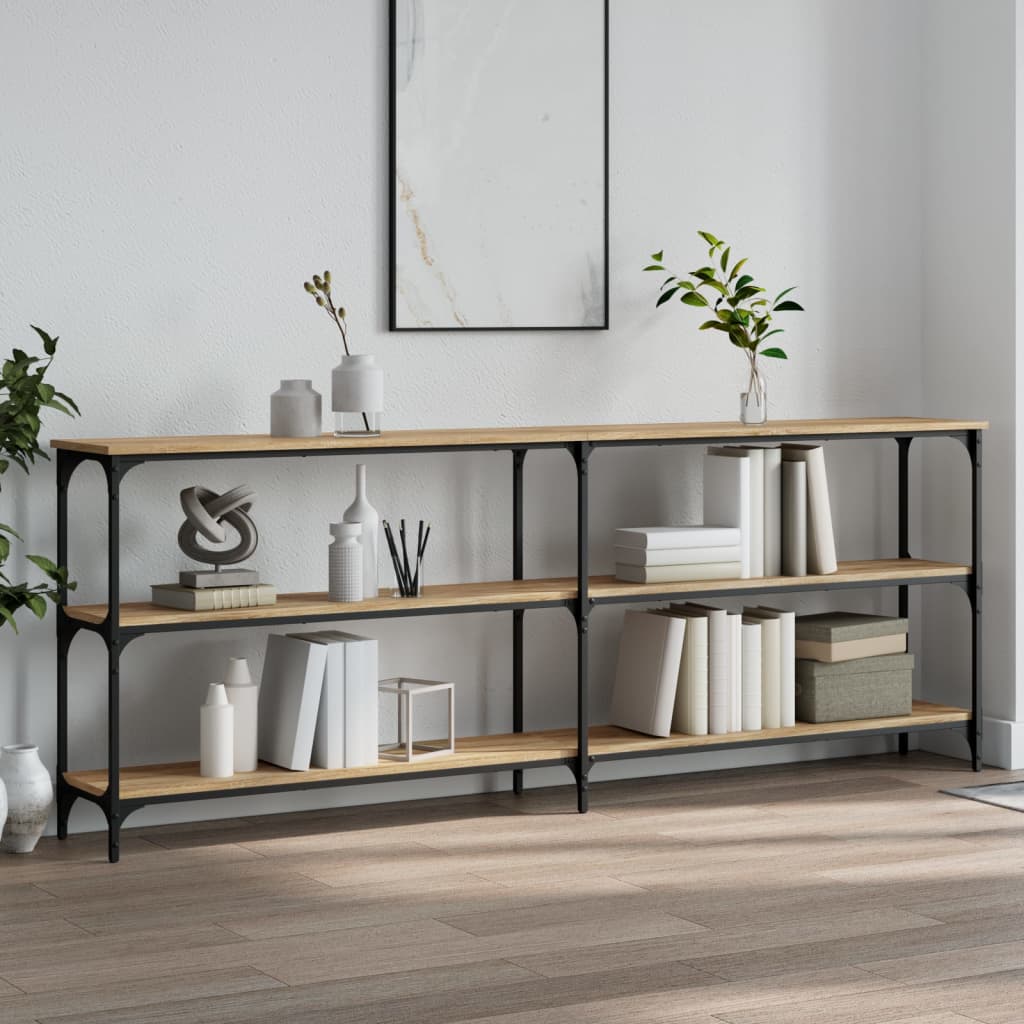 vidaXL Console Table 100x29x75 cm Engineered Wood
