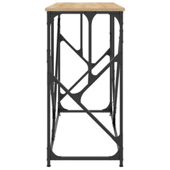 vidaXL Console Table Sonoma Oak 100x40x80 cm Engineered Wood 5