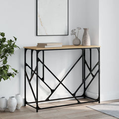 vidaXL Console Table Sonoma Oak 100x40x80 cm Engineered Wood 1