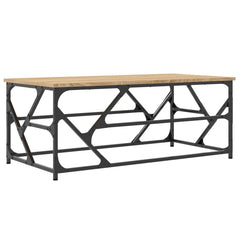 vidaXL Coffee Table Sonoma Oak 100x50x40 cm Engineered Wood 6