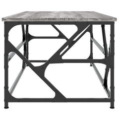 vidaXL Coffee Table Grey Sonoma 100x50x40 cm Engineered Wood 5