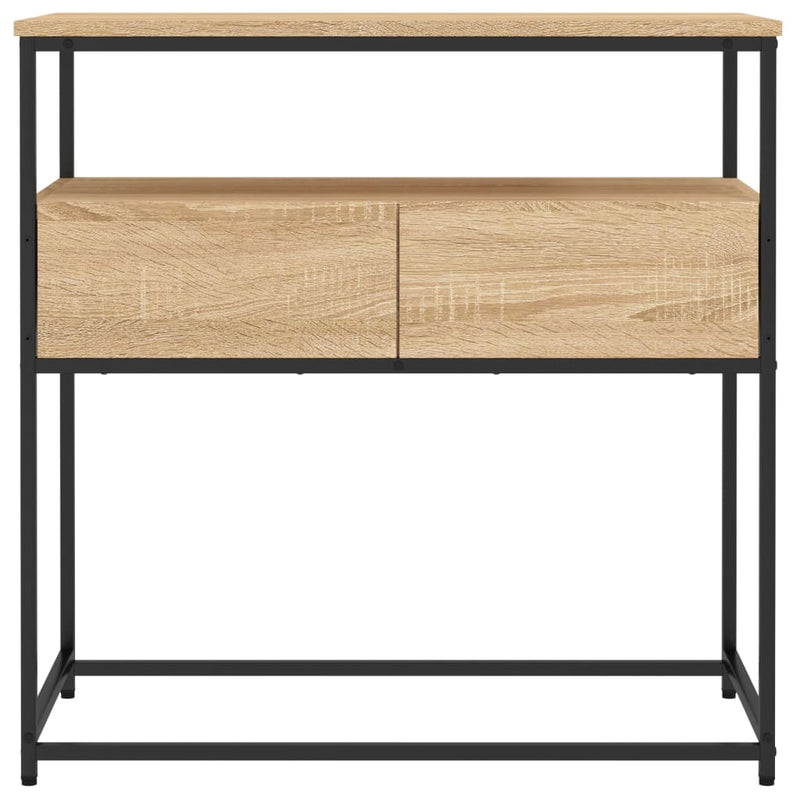 Console Table Sonoma Oak 75x40x75 cm Engineered Wood