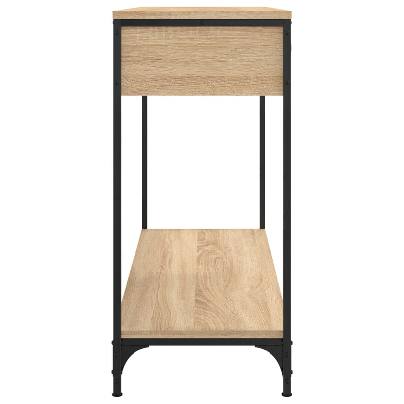 Console Table Sonoma Oak 100x34.5x75 cm Engineered Wood