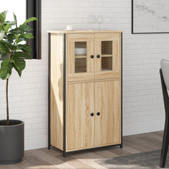Highboard 62x32x106,5 cm Engineered Wood Sonoma oak