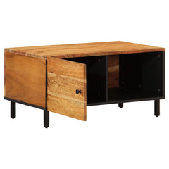 vidaXL Coffee Table 80x50x40 cm Solid Wood Acacia 4