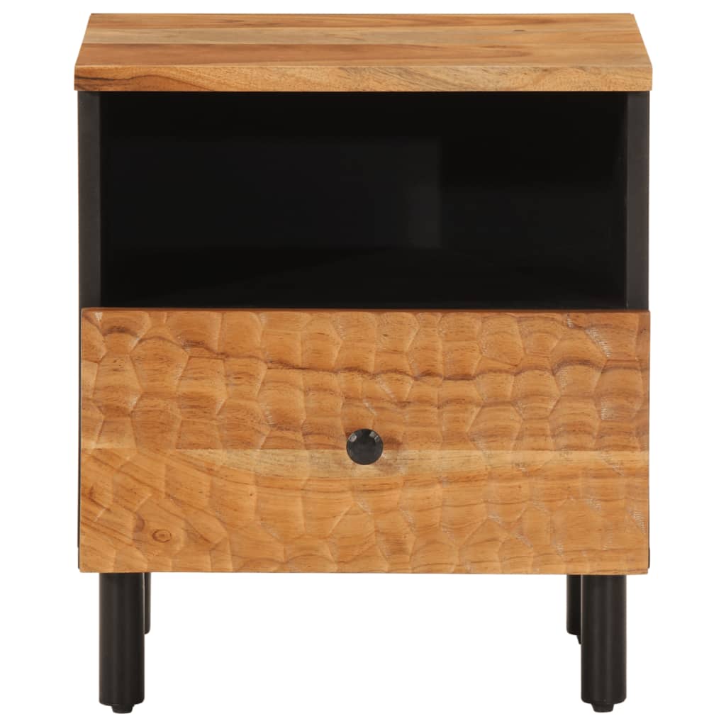 vidaXL Bedside Cabinet 40x33x46 cm Solid Wood Acacia 5
