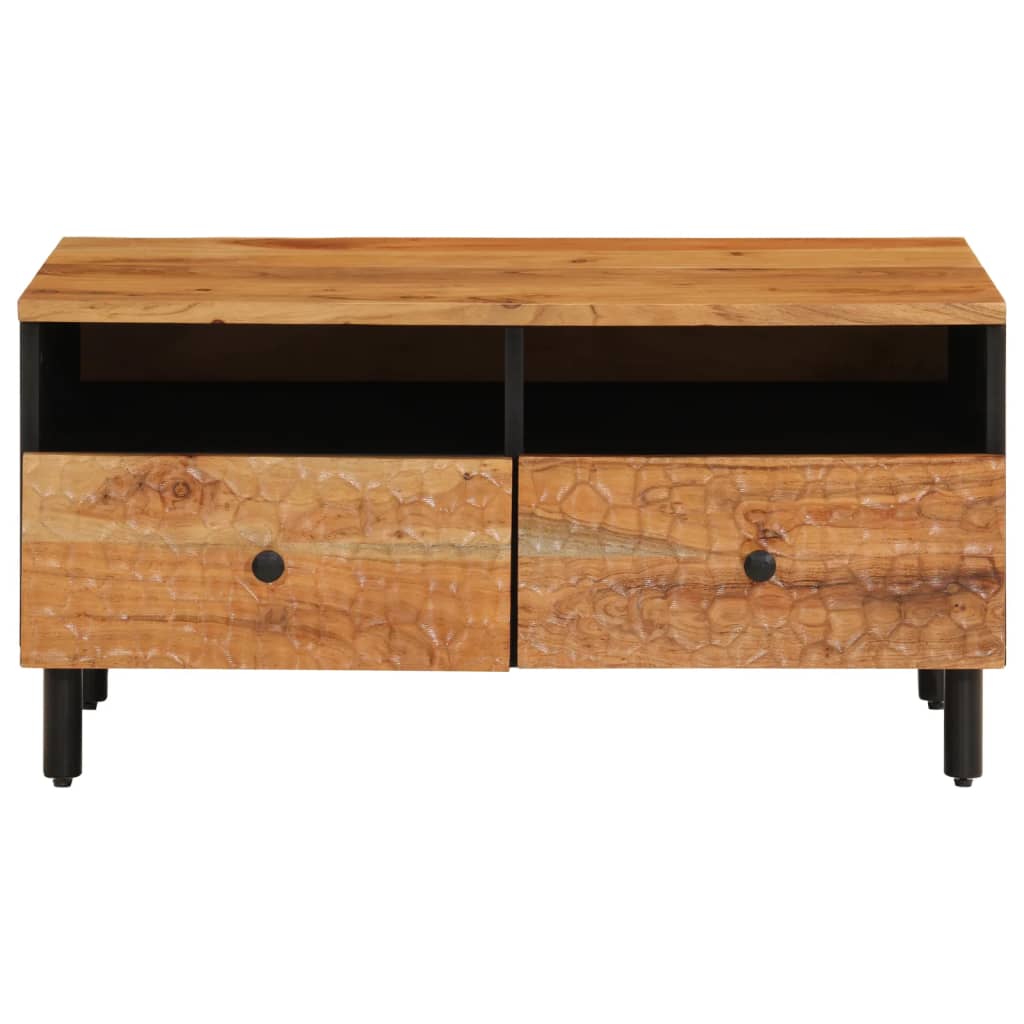 vidaXL Coffee Table 80x54x40 cm Solid Wood Acacia 5