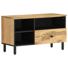 vidaXL TV Cabinet 80x33x46 cm Solid Wood Mango 1