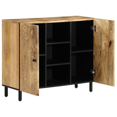 Side Cabinet 90x33x75 cm Solid Wood Mango