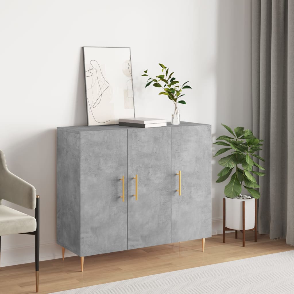 vidaXL Sideboard 90 x 34 x 80 cm Engineered Wood