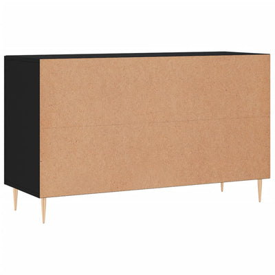 Sideboard Black 100x36x60 cm Engineered Wood