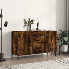 Sideboard 100x36x60 cm Engineered Wood Smoked oak