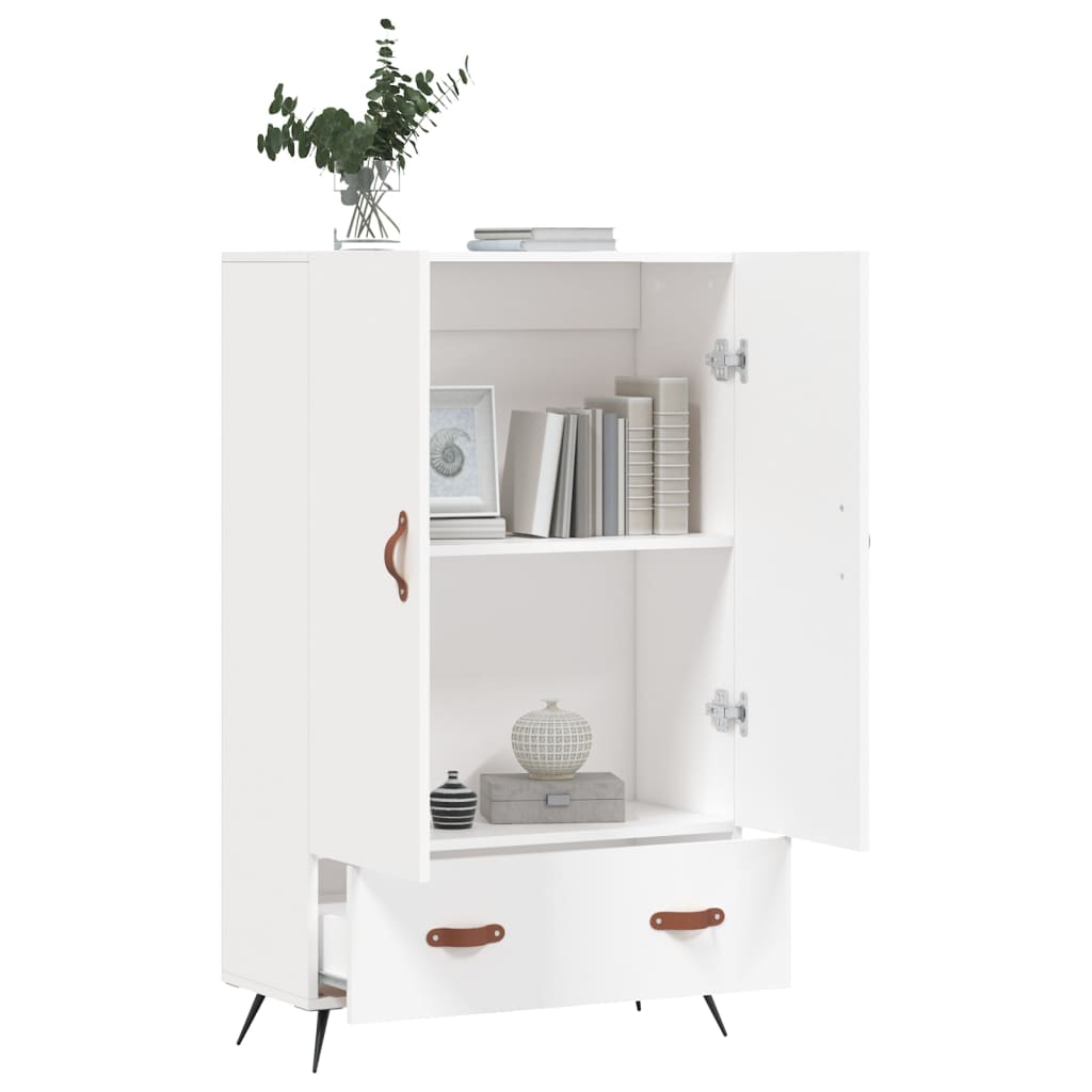 vidaXL Highboard White 69.5x31x115 cm Engineered Wood 3