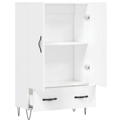 vidaXL Highboard White 69,5x31x115 cm Engineered Wood 3
