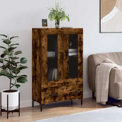 Highboard 69,5x31x115 cm Engineered Wood Smoked oak