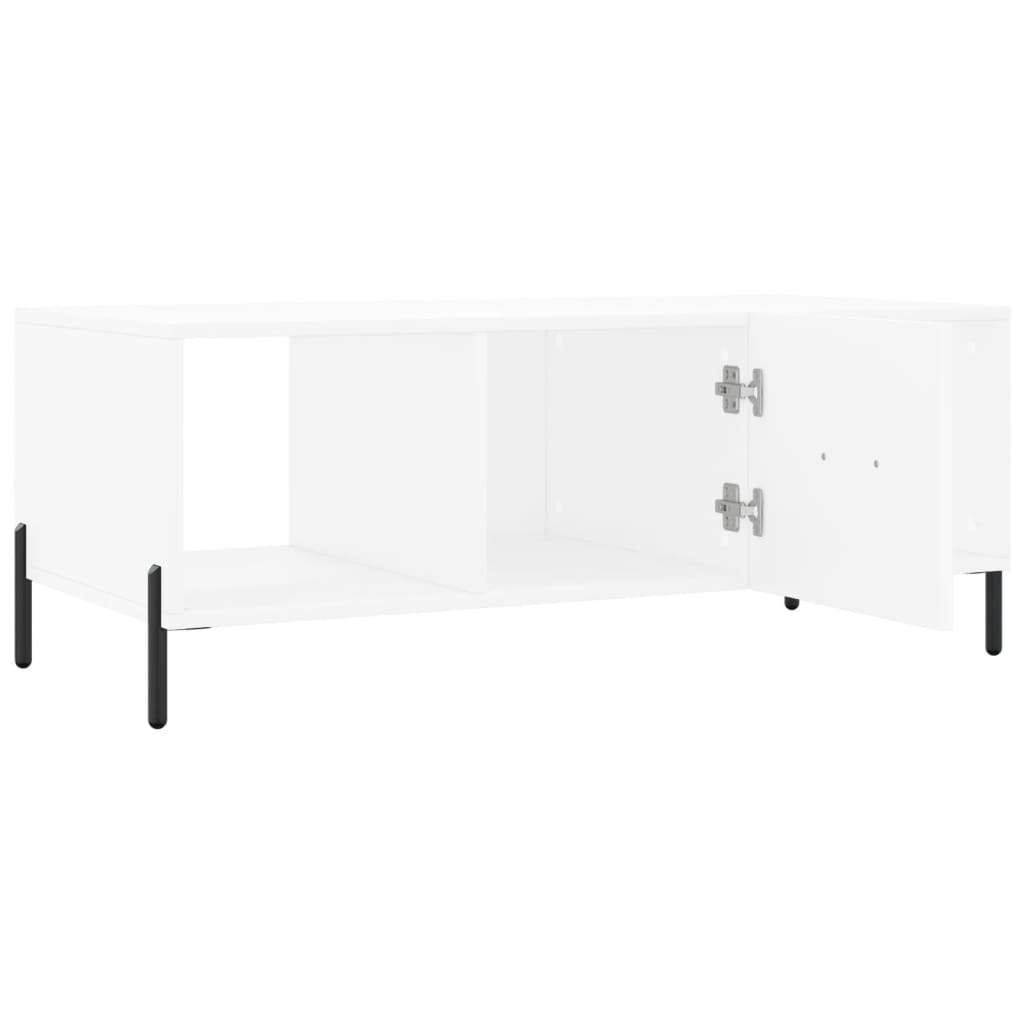 vidaXL Coffee Table White 102x50x40 cm Engineered Wood 6