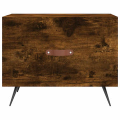 vidaXL Coffee Tables 2 pcs Smoked Oak 50x50x40 cm Engineered Wood 6