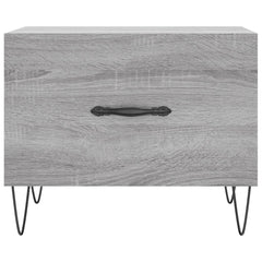 vidaXL Coffee Tables 2 pcs Grey Sonoma 50x50x40 cm Engineered Wood 6