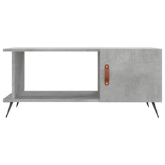 vidaXL Coffee Table Concrete Grey 90x50x40 cm Engineered Wood 5