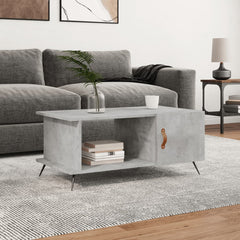 vidaXL Coffee Table Concrete Grey 90x50x40 cm Engineered Wood 1