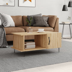 vidaXL Coffee Table Sonoma Oak 90x50x40 cm Engineered Wood 1