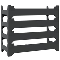 vidaXL Wine Rack for 24 Bottles PP Stackable 5