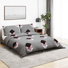 vidaXL Duvet Cover Set Multicolour 240x220 cm Cotton 1