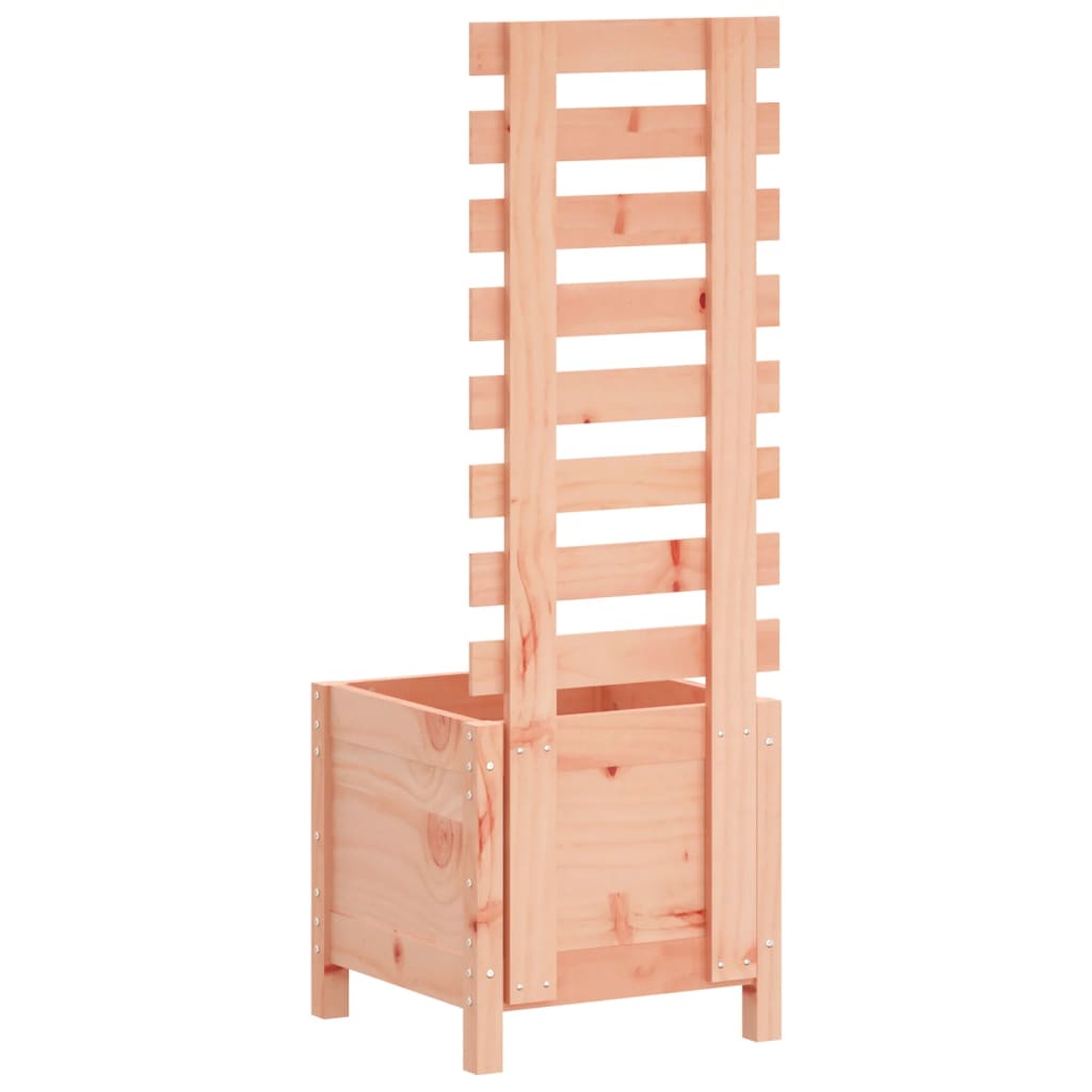 vidaXL Garden Planter with Rack 39x39.5x114 cm Solid Wood Douglas 4