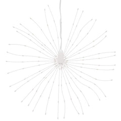 vidaXL Christmas Starburst Lights 140 LEDs 4 pcs Cold White 17 cm 5
