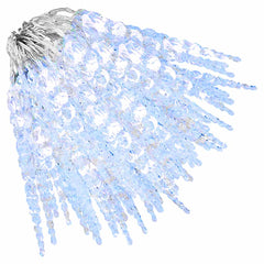 Christmas Icicle Light LEDs 20 m Acrylic PVC Cold white