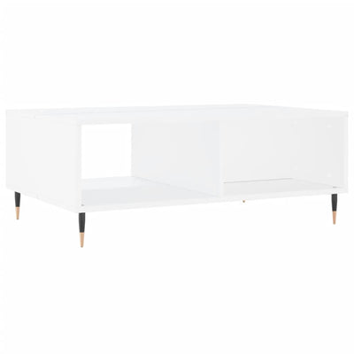 Coffee Table White 90x60x35 cm Engineered Wood