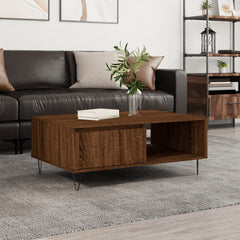 vidaXL Coffee Table Brown Oak 90x60x35 cm Engineered Wood 1