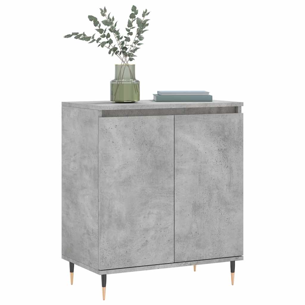 vidaXL Sideboard Concrete Grey 60x35x70 cm Engineered Wood 3