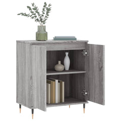 vidaXL Sideboard Grey Sonoma 60x35x70 cm Engineered Wood 4