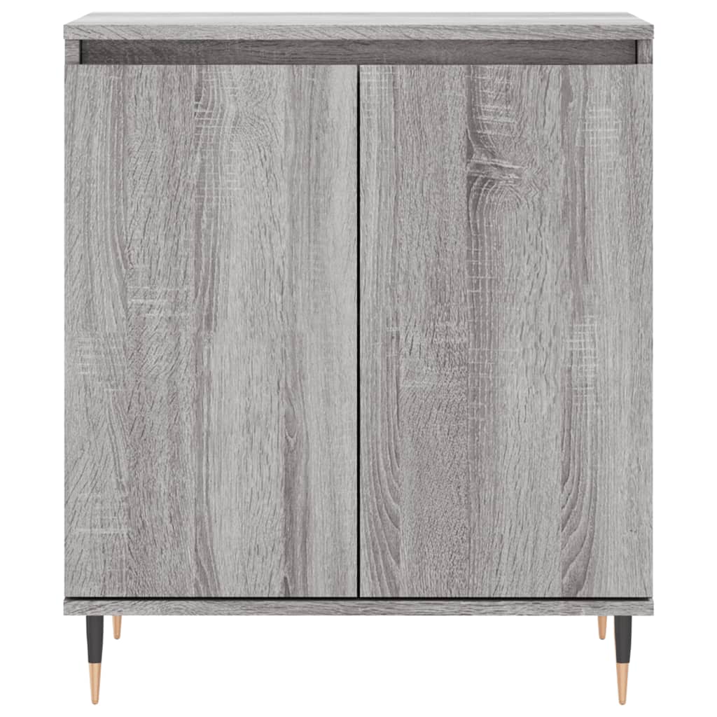 vidaXL Sideboard Grey Sonoma 60x35x70 cm Engineered Wood 5