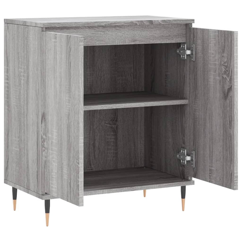 vidaXL Sideboard Grey Sonoma 60x35x70 cm Engineered Wood 6