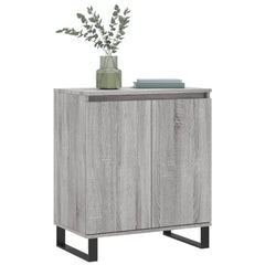 vidaXL Sideboard Grey Sonoma 60x35x70 cm Engineered Wood 3