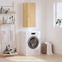 vidaXL Wall Mounted Cabinet Sonoma Oak 34.5x34x90 cm 1