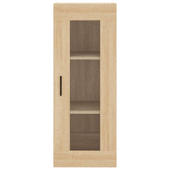 vidaXL Wall Mounted Cabinet Sonoma Oak 34.5x34x90 cm 6