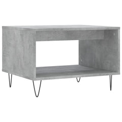 vidaXL Coffee Table Concrete Grey 60x50x40 cm Engineered Wood 6