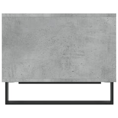 vidaXL Coffee Table Concrete Grey 60x50x40 cm Engineered Wood 5