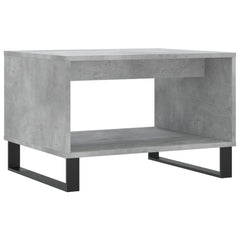 vidaXL Coffee Table Concrete Grey 60x50x40 cm Engineered Wood 6