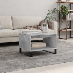 vidaXL Coffee Table Concrete Grey 60x50x40 cm Engineered Wood 1