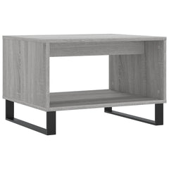 vidaXL Coffee Table Grey Sonoma 60x50x40 cm Engineered Wood 2