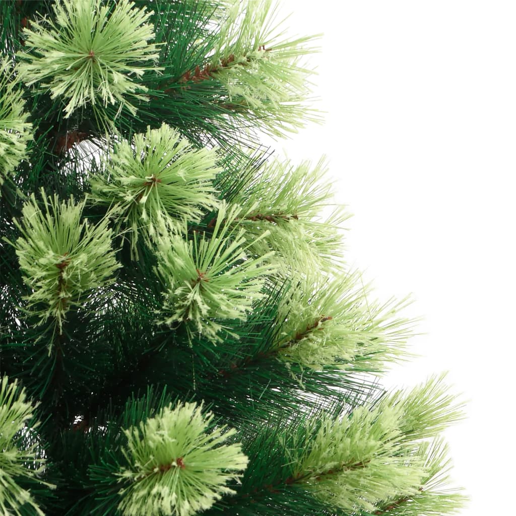 vidaXL Artificial Hinged Christmas Tree with Stand 150 cm 5